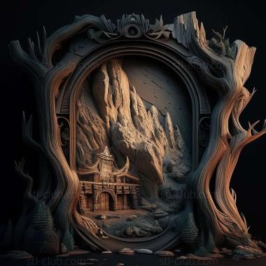 3D model matte painting (STL)